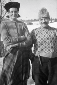 Sven Persson Jenny Eliasen Eva-Marias son Sven Persson och hustrun Jenny Andersson.